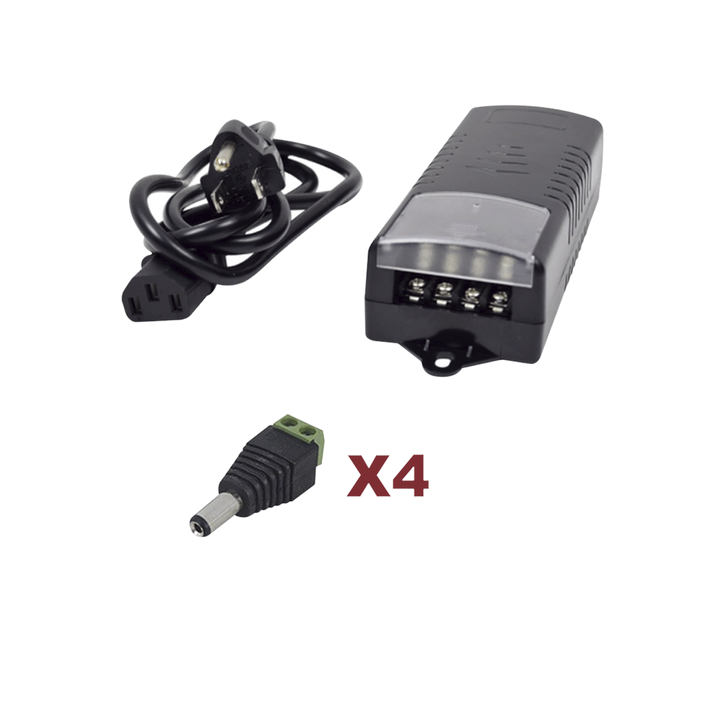 Kit con fuente EPCOM con salid
