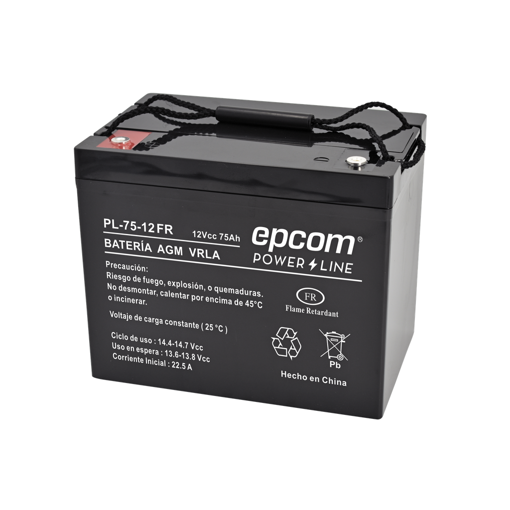 Batería 12 Vcc / 75 Ah /  UL /