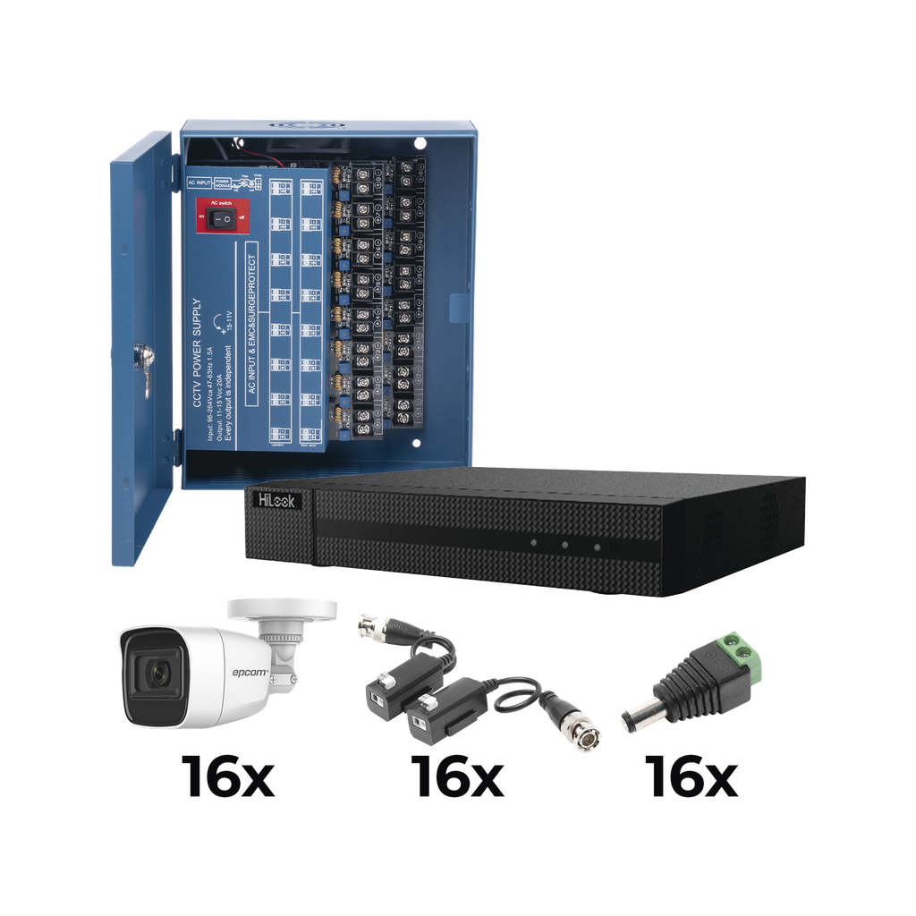 KIT TurboHD 1080p / DVR 16 Can