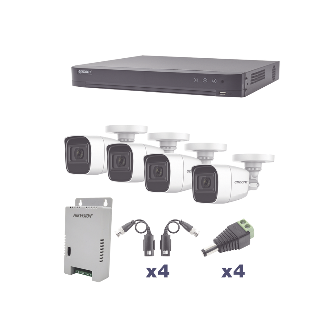 KIT TurboHD 1080p / DVR 4 Cana