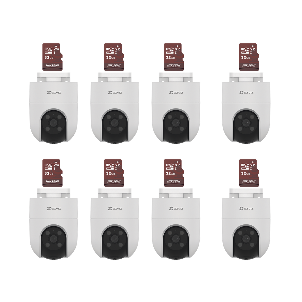 [CS-H8C/KM8] Kit de Camaras WiFi, Incluye 8