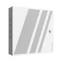 Controlador de Acceso 4 Puertas Administrable en la Nube con Hik-Connect Teams / Interfaz Web / 8 Lectores de Huella o Tarjeta / 100,000 Tarjetas / 10,000 Huellas / Incluye Gabinete y Fuente de Alimentación 12Vcd 8 A / Soporta Batería de Res