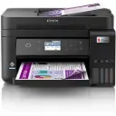 Impresora de inyección de tinta multifunción Epson L6270 Inalámbrico EcoTank - Color - Copiadora/Impresora/Escáner - 33 ppm Mono/20 ppm de impresión en color - 4800 x 1200 dpi Impresión - Dúplex impresión Automático - Color De Superficie Plana Escáner - 1200 - Fast Ethernet Ethernet - LAN inalámbrica - Wi-Fi Direct, Epson Connect, Apple AirPrint, Chromebook, Servicio de impresión Mopria - USB