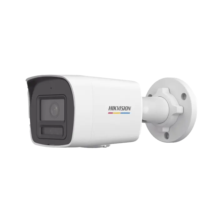 [Dual Light + ColorVu] Bala IP 4 Megapixel / Lente 2.8 mm / 30 mts IR + 30 mts Luz Blanca / Micrófono Integrado / ACUSENSE Lite / Exterior IP67 / WDR 120 dB / PoE / Micro SD