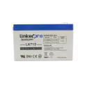 Batería 12 V / 7 Ah / UL / Tecnología AGM / Vida útil promedio 5 años / Uso en equipo electrónico, Alarmas de Intrusión / Incendio / Control de acceso / Video Vigilancia / Terminales F1 ( Incluye adaptador F2 )