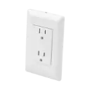 Contacto Inteligente de Pared Doble 120, 15A, con Supresor de Picos Tipo A.