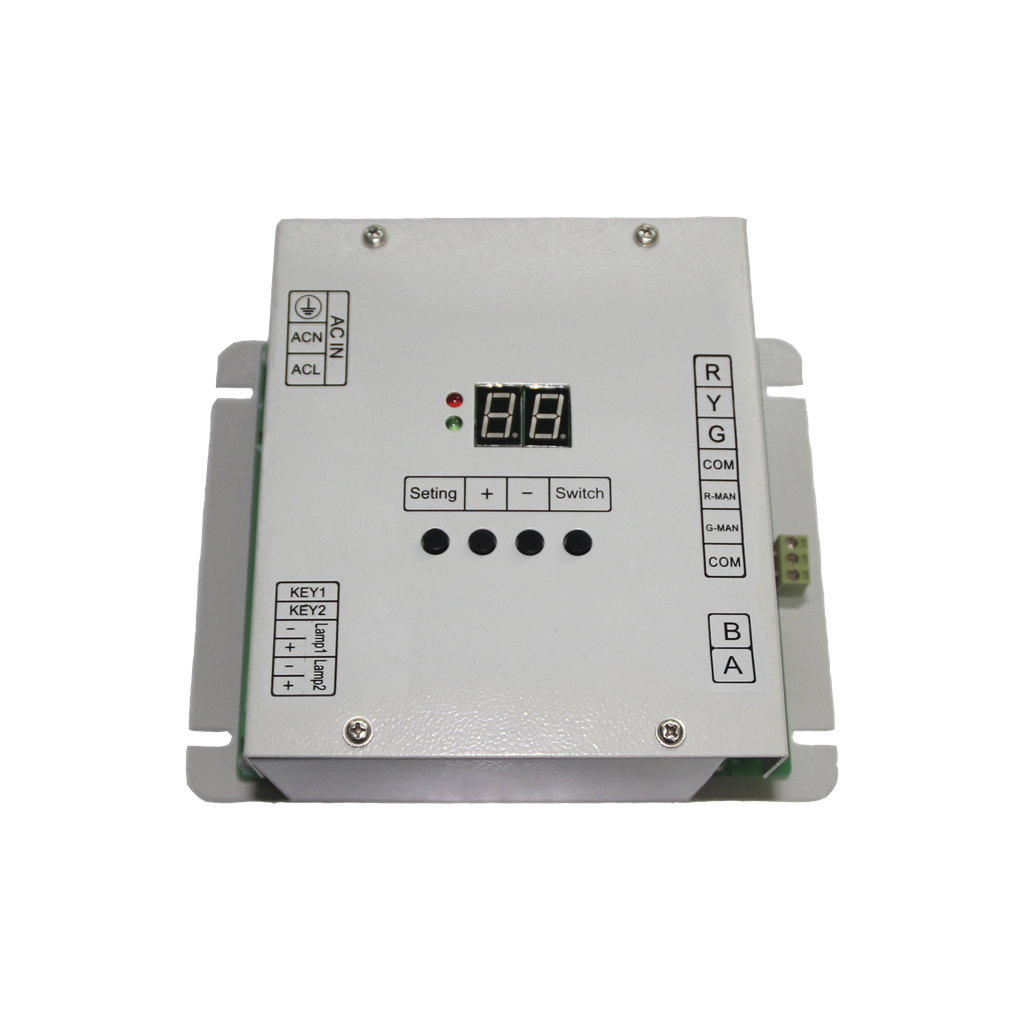 [PROPEDPASS] Controlador D / Tráfico P / Cruce Peatonal / 5 Salidas / Con Gabinete.