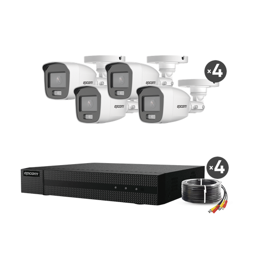 [B8-KIT-CV/A] Kit TurboHD 1080p / DVR 4 Cana