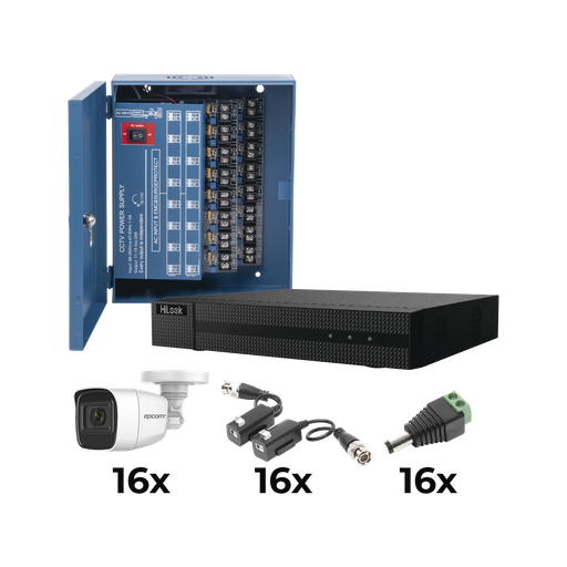 [KESTX8T16BGP/A] KIT TurboHD 1080p / DVR 16 Can
