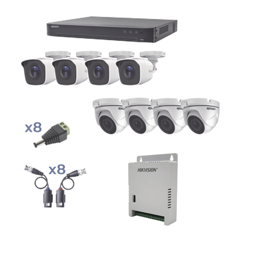 [KEVTX8T4BW/4EW] KIT TurboHD 1080p / DVR 8 Cana