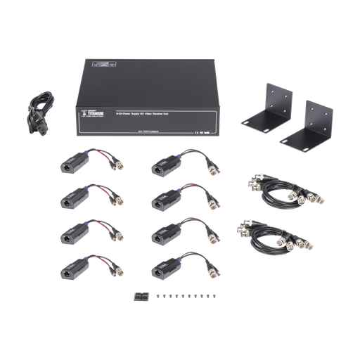 [KITTT8PVTURBOX] Kit de TRANSCEPTOR ACTIVO DE 8