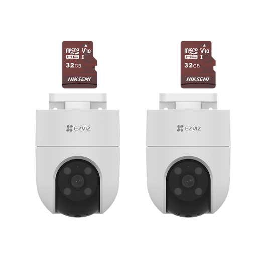 [CS-H8C/KM2] Kit de Camaras WiFi, Incluye 2