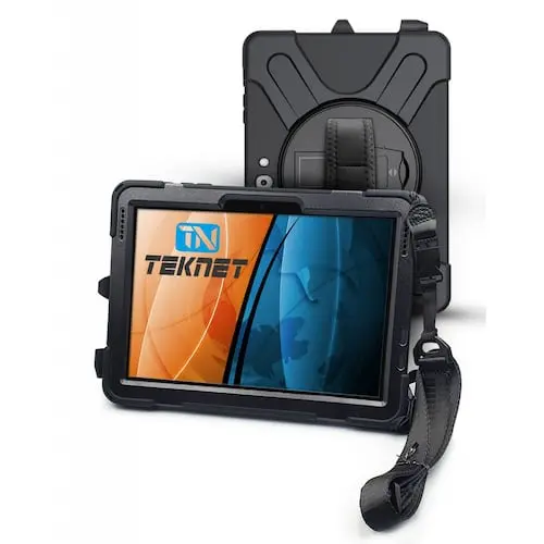 [MSGo4_strap] Funda Teknet para Microsoft Surface Go 4 105 Uso Rudo