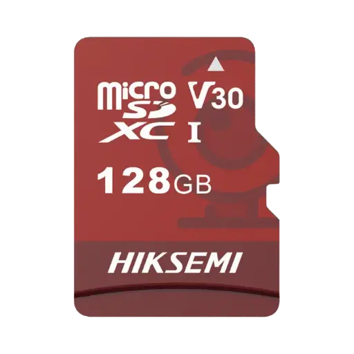 [HS-TF-E1/128G] Memoria microSD / Clase 10 de 128 GB / Especializada Para Videovigilancia (Uso 24/7) / Compatibles con cámaras HIKVISION y Otras Marcas / 95 MB/s Lectura / 50 MB/s Escritura