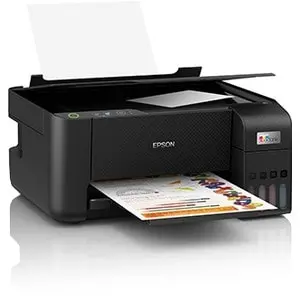 Impresora de inyección de tinta multifunción Epson L3210 EcoTank - Color - Negro - Copiadora/Impresora/Escáner - 33 ppm Mono/15 ppm de impresión en color - 5760 x 1440 dpi Impresión - Dúplex impresión Manual - 100 hojas Entrada - Color De Superficie Plana Escáner - 1200 - USB