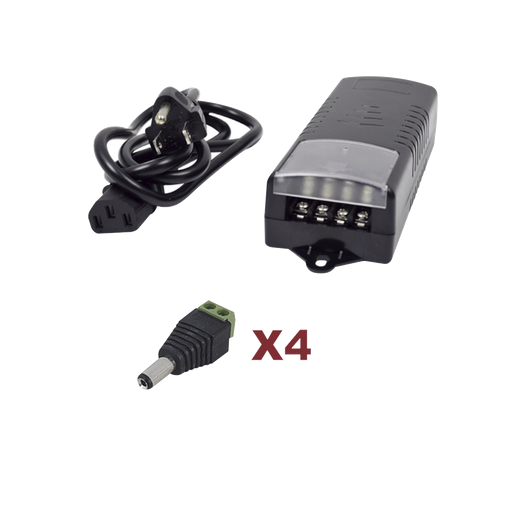 [K2-PS12DC4C] Kit con fuente EPCOM con salid