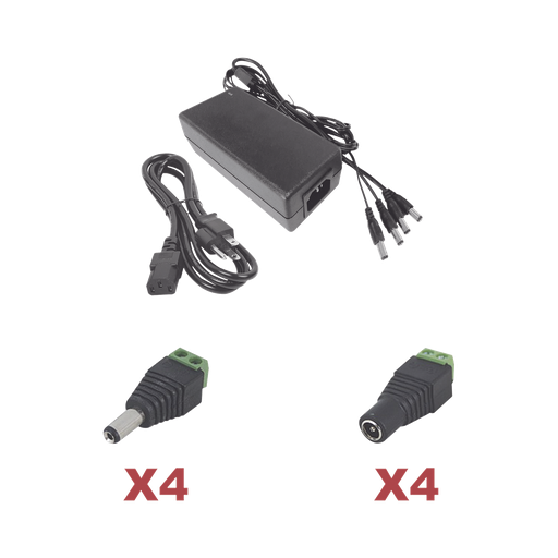 [K2PLK12DC4CH] Kit con fuente EPCOM POWER LIN