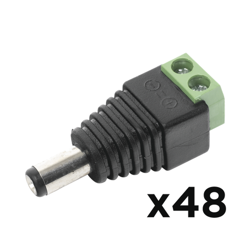 [PAQ48JR52] KIT DE 48 CONECTORES MACHO JR5