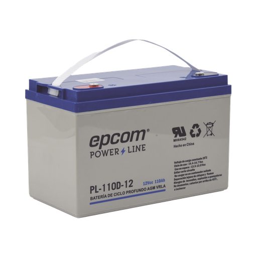 [PL-110-D12] Batería 12 Vcc / 110 Ah / Cicl